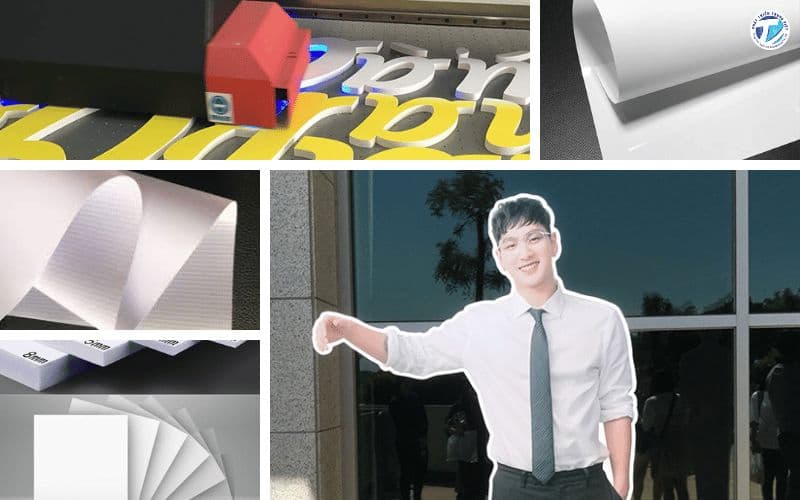 Hình ảnh chất liệu in standee hình người đẹp nhất hiện nay